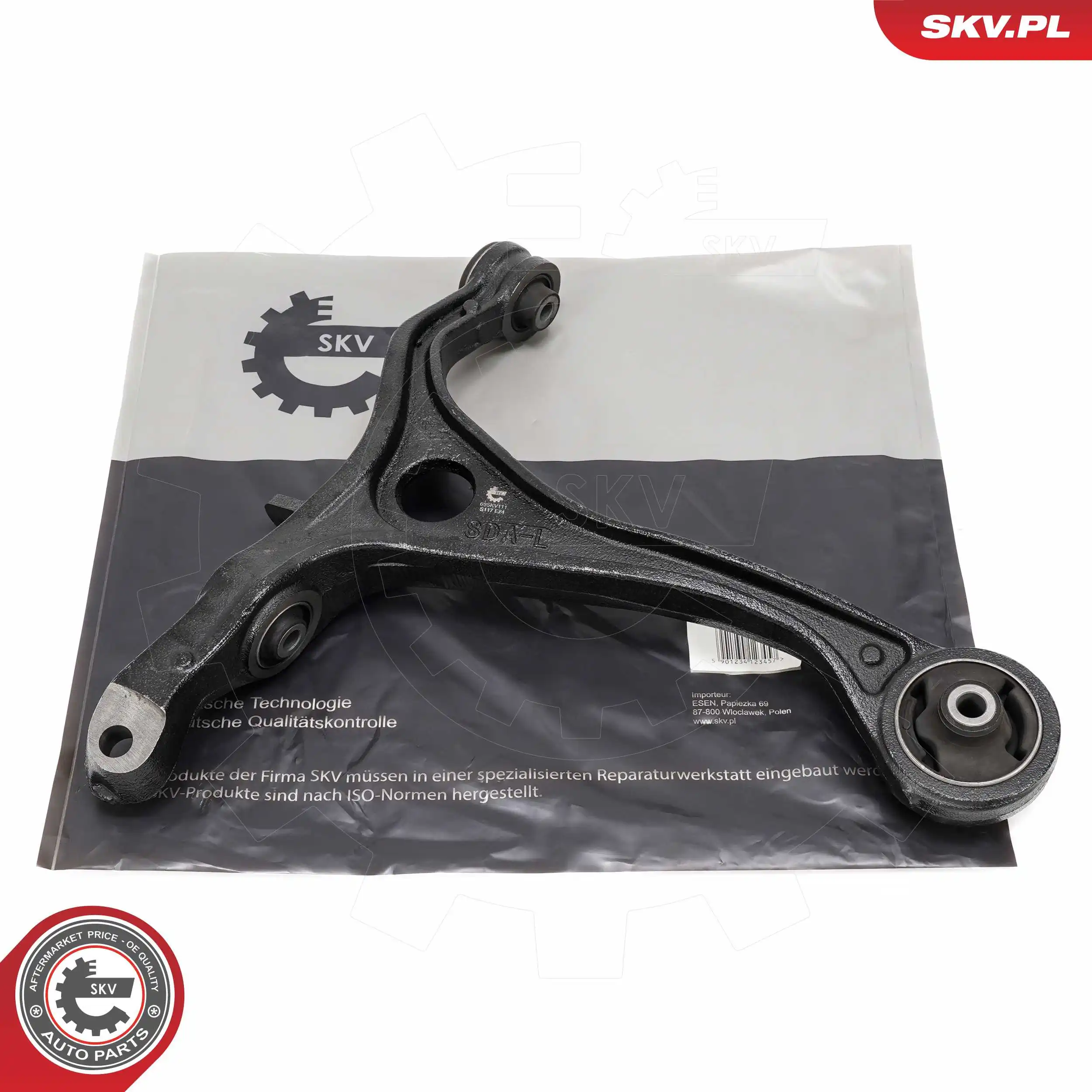Control/Trailing Arm, wheel suspension